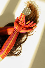 Striped Gloves